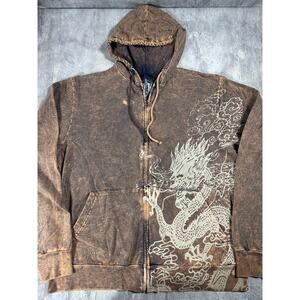 Pollution Hoodie with Dragon Graphic ~New S-XL~